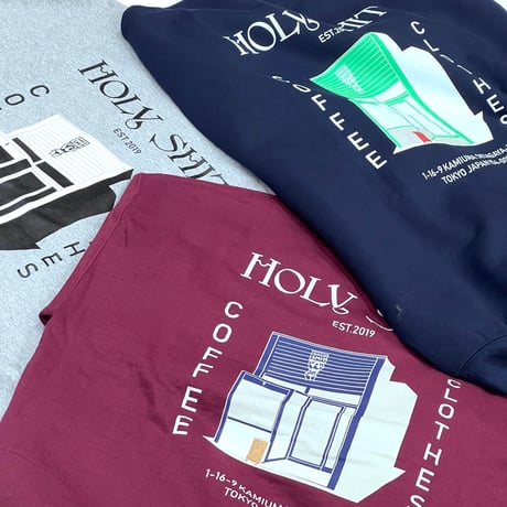 HOLY SHIT CAFE Crew Neck Sweat