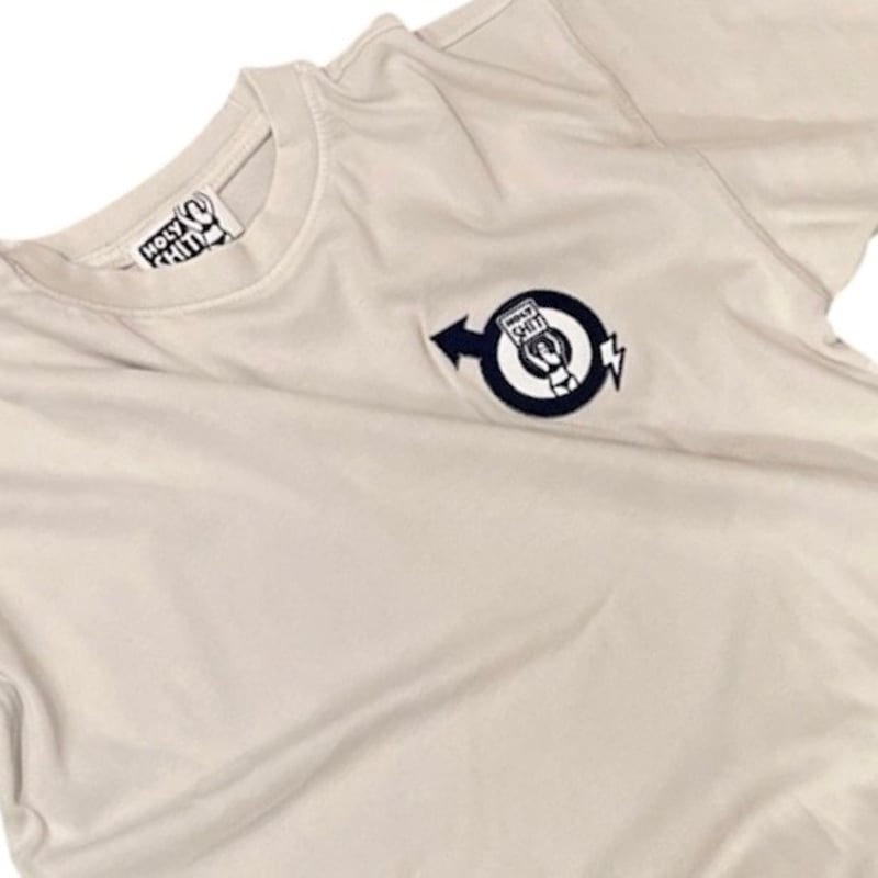 HOLY SHIT Embroidered Patches T-Shirt | HOLY SHIT