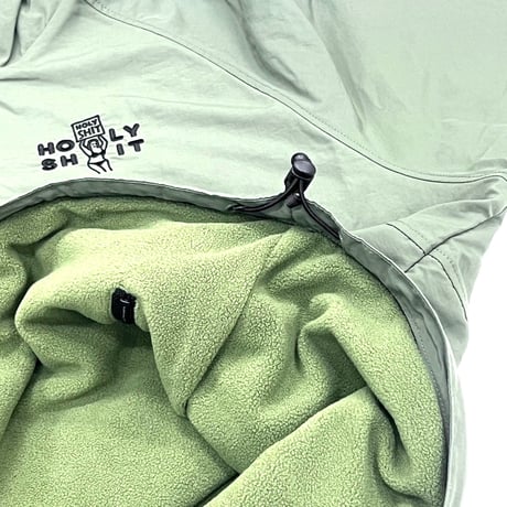 HOLY SHIT Reversible Micro Fleece Jacket(OLIVE)