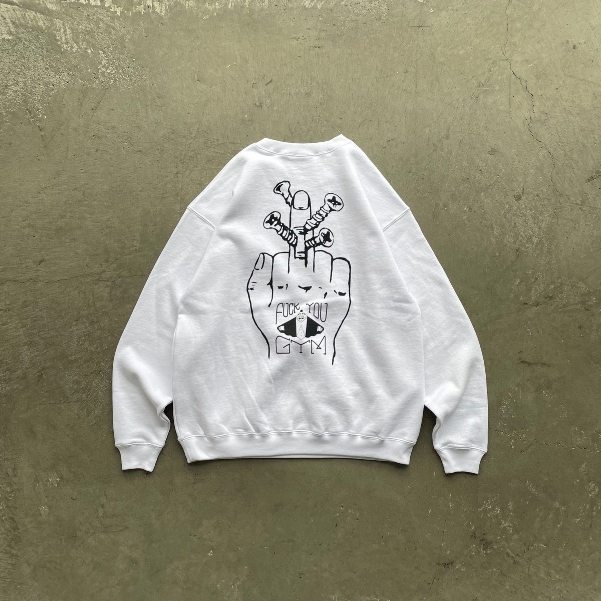 FUCK YOU GYM Sweatshirt | HOLY SHIT