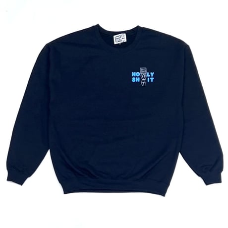 HOLY SHIT CROSS Crew Neck Sweat