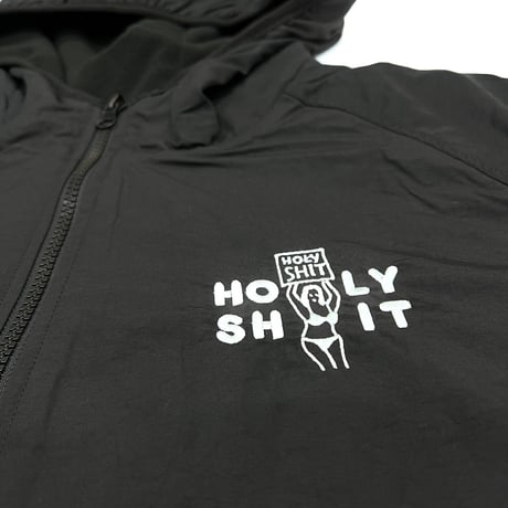 HOLY SHIT Reversible Micro Fleece Jacket(BLACK)