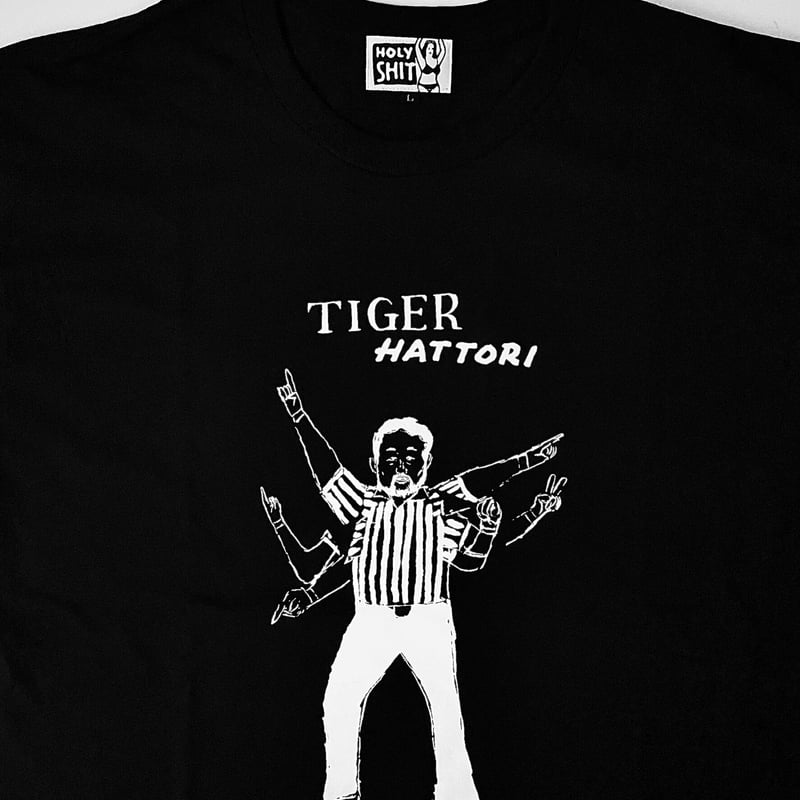 五木田智央］TIGER HATTORI T-Shirt | HOLY SHIT