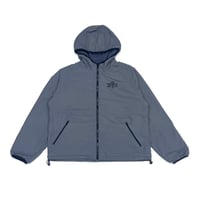 HOLY SHIT Reversible Micro Fleece Jacket(CHARCOAL GRAY)