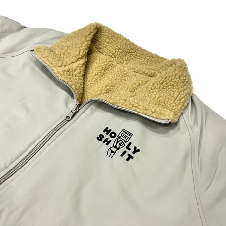 HOLY SHIT Reversible Boa Jacket(GRAY)