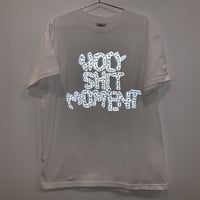 HOLY SHIT MOMENT T-Shirt/WHITE(ﾘﾌﾚｸﾀｰ)