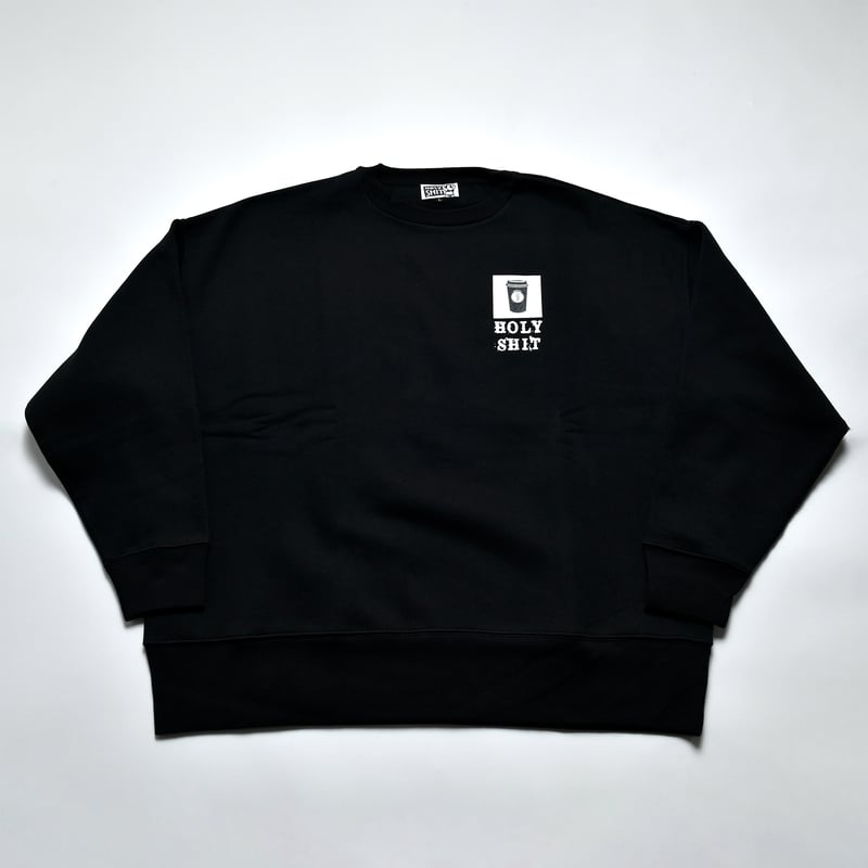 HOLY SHIT “COFFEE” Big Crew Neck Sweat | HOLY SHIT