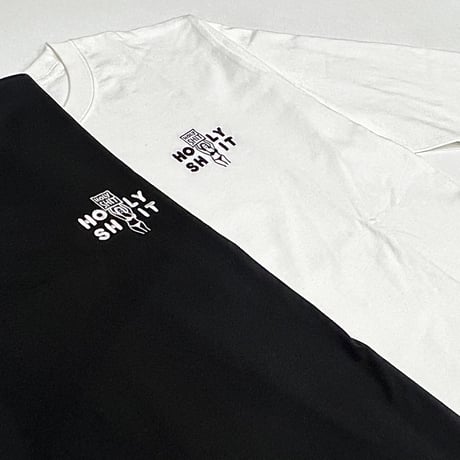 HOLY SHIT Embroidery Long Sleeve T-Shirt