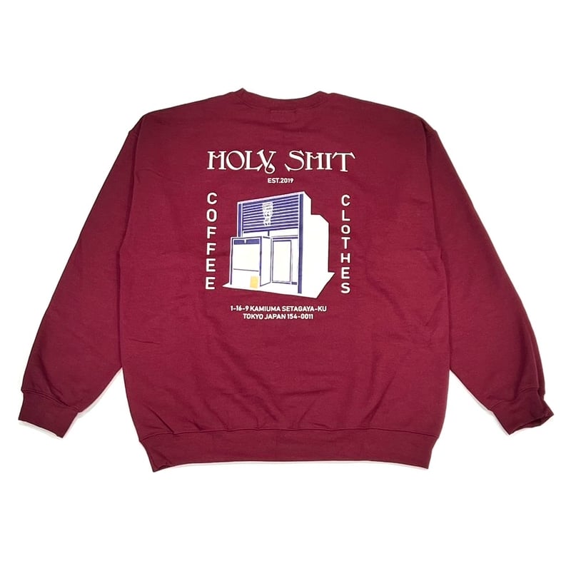 しんじさん専用 BUTCHER PRODUCTS SWEAT SHIRT HOLY SHIT CAFE Crew Neck Sweat | HOLY SHIT