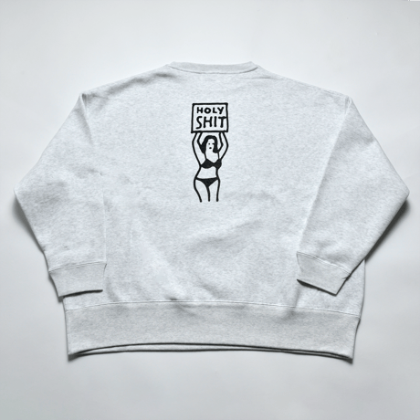 HOLY SHIT “COFFEE” Big Crew Neck Sweat