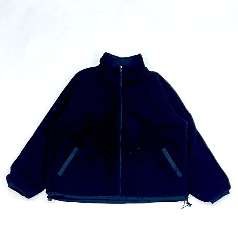 HOLY SHIT Reversible Boa Jacket(BLACK) | HOLY SHIT
