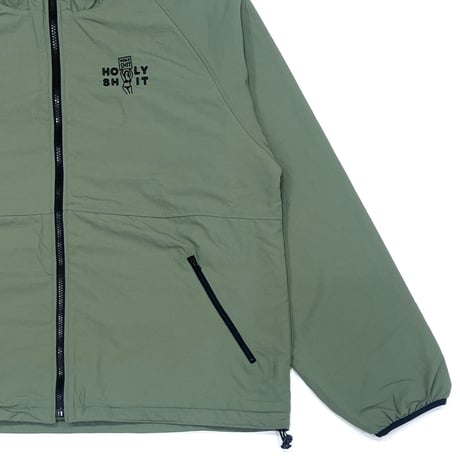 HOLY SHIT Reversible Micro Fleece Jacket(OLIVE)