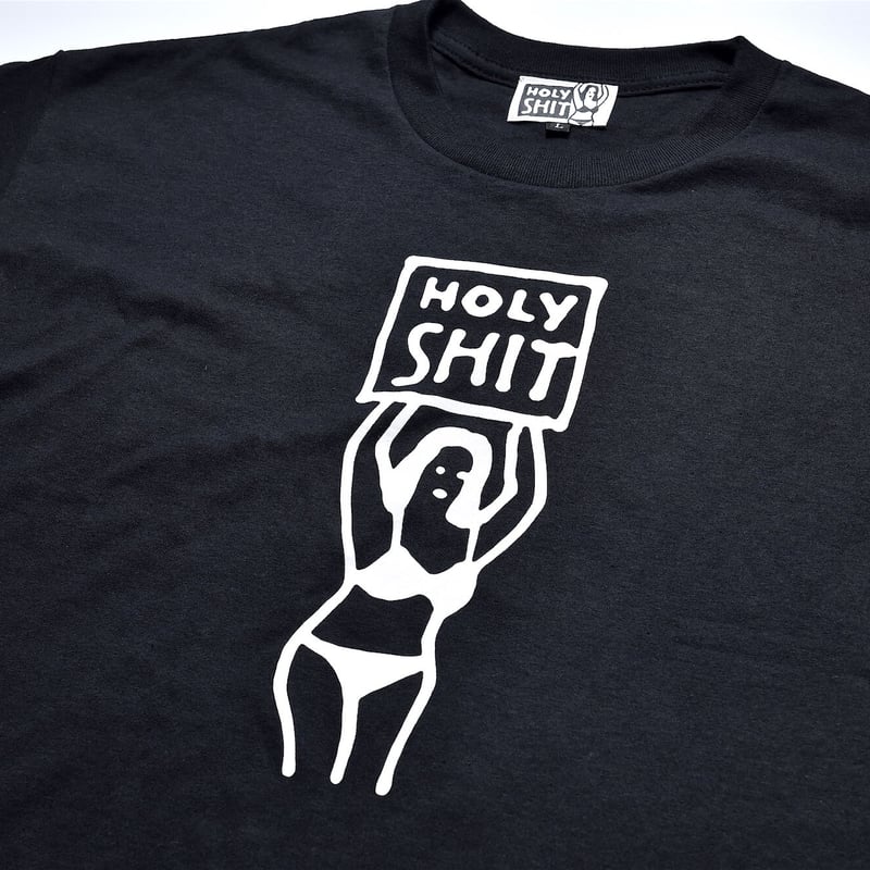 新品未使用　HOLY SHIT Tシャツ ブラック　ホーリーシット HOLYちゃん T-Shirt #1 | HOLY SHIT
