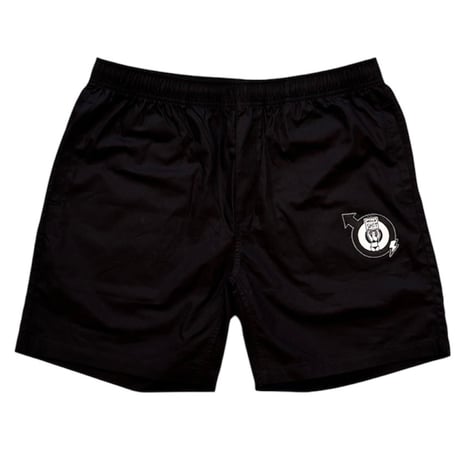 HOLY SHIT Embroidered Patches Beach Shorts