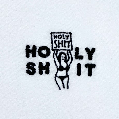 HOLY SHIT Embroidery T-Shirt