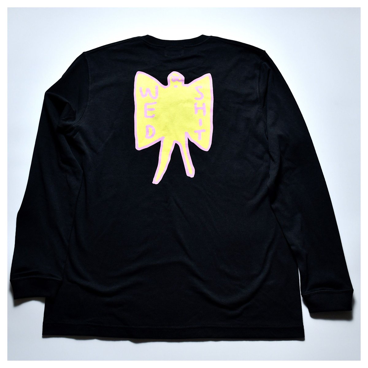STILL MORE BOUNCE］WED SHIT Long Sleeve T-Shirt