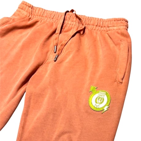 HOLY SHIT Embroidered Patches Sweat Pants