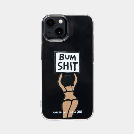 ［HOLY SHIT×APPLEBUM］BUM SHIT IPHONE15 CLEAR CASE