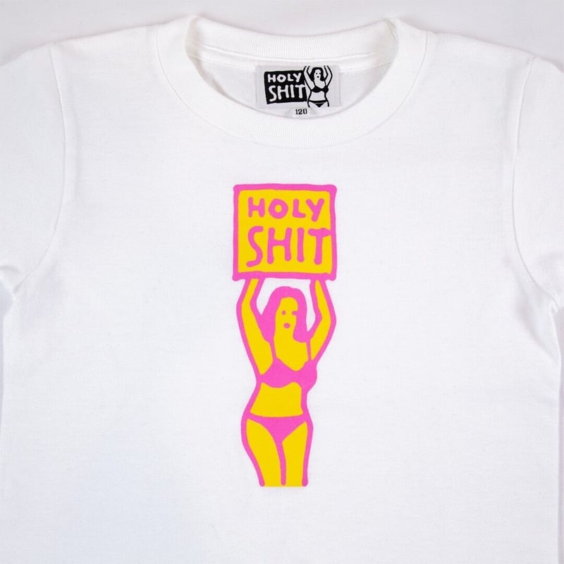 BABY Tシャツ　HOLE風　Lサイズ HOLYちゃんT-Shirt（キッズサイズ） | HOLY SHIT