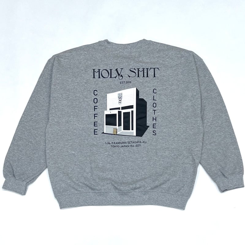 HOLY SHIT CAFE Crew Neck Sweat | HOLY SHIT