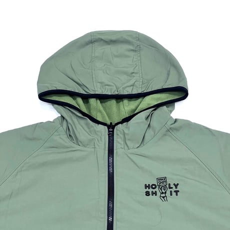 HOLY SHIT Reversible Micro Fleece Jacket(OLIVE)