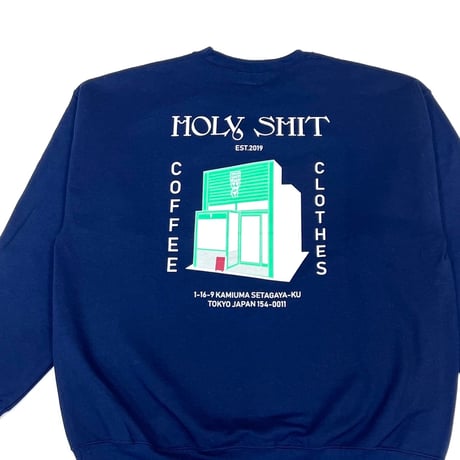 HOLY SHIT CAFE Crew Neck Sweat