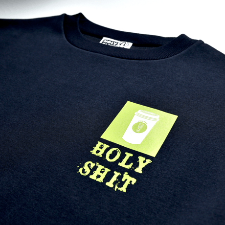 HOLY SHIT “COFFEE” Big Crew Neck Sweat