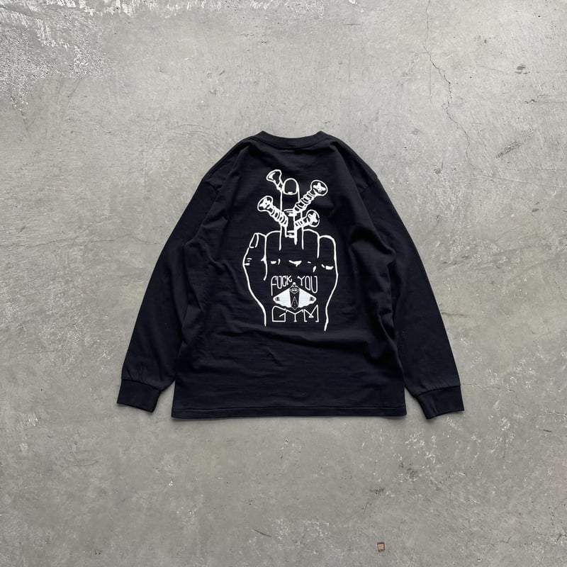 Fuck You All グラフィックTシャツ ブラック t1500_br-zxc833