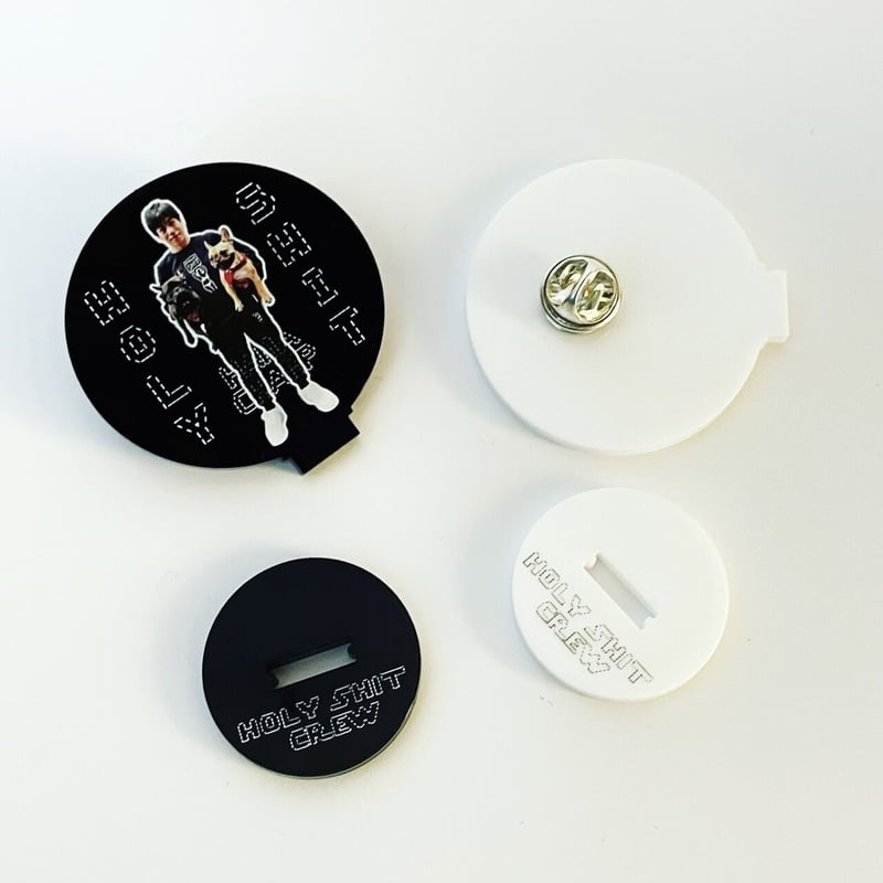 浜崎朱加］アクリルピンバッジスタンド［HOLY SHIT CREW］ | HOLY SHIT