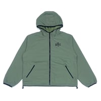 HOLY SHIT Reversible Micro Fleece Jacket(OLIVE)