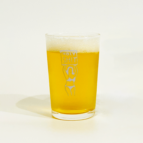 HOLYちゃんビールグラス(small)