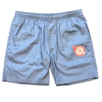 HOLY SHIT Embroidered Patches Beach Shorts