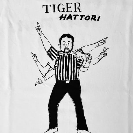 ［五木田智央］TIGER HATTORI T-Shirt
