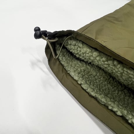 HOLY SHIT Reversible Boa Jacket(OLIVE)