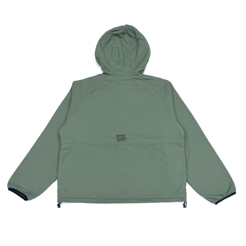 HOLY SHIT Reversible Micro Fleece Jacket(OLIVE)