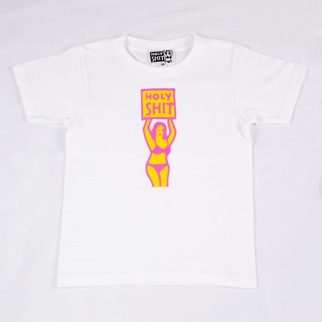 BABY Tシャツ　HOLE風　Lサイズ HOLYちゃんT-Shirt（キッズサイズ） | HOLY SHIT