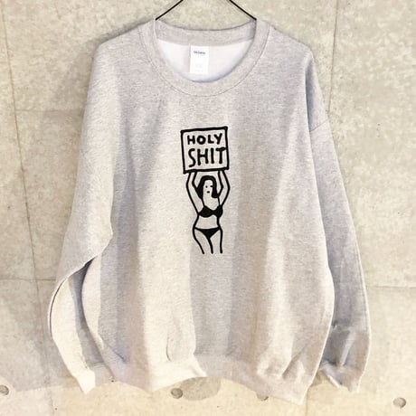 Interbreed スウェット グレー Ohhh Shit!! CATEGORY Tops | HOLY SHIT