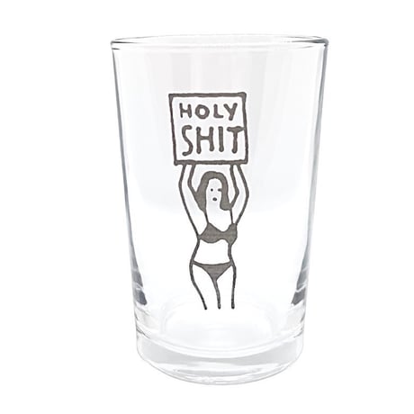 HOLYちゃんビールグラス(small)