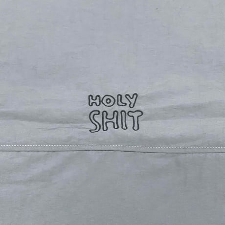 HOLY SHIT Reversible Micro Fleece Jacket(CHARCOAL GRAY)