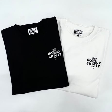 HOLY SHIT Embroidery Long Sleeve T-Shirt