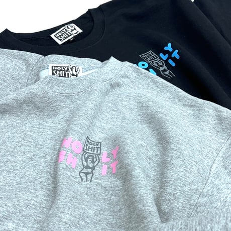 HOLY SHIT CROSS Crew Neck Sweat