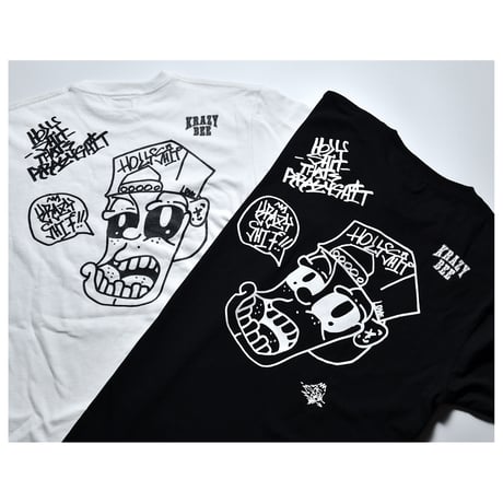 ［KRAZY BEE×HOLY SHIT］KRAZY SHIT T-Shirt