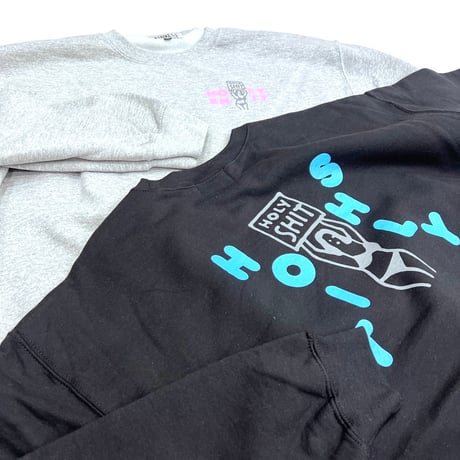 HOLY SHIT CROSS Crew Neck Sweat