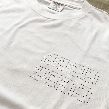 HOLYちゃん AA T-Shirt / WHITE