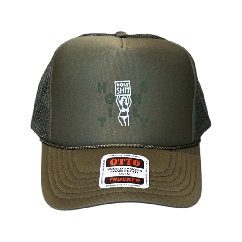 Holy Shit トラッカーキャップ ブラック HOLY SHIT Mesh Cap | HOLY SHIT