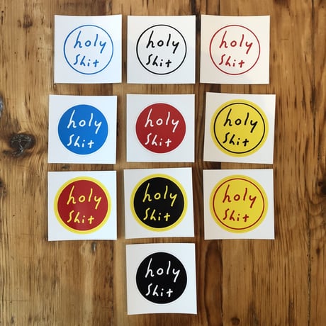 HOLY SHIT Sticker