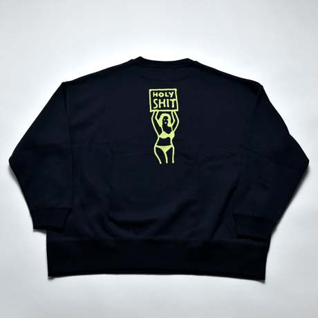 HOLY SHIT “COFFEE” Big Crew Neck Sweat