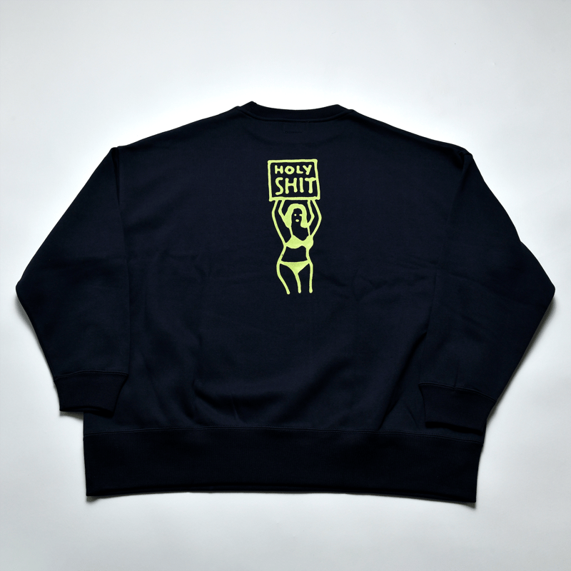 HOLY SHIT “COFFEE” Big Crew Neck Sweat | HOLY SHIT