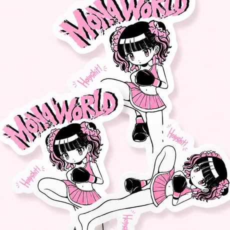 ［Mona Kimura］MONA WORLD Sticker