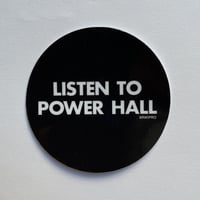［長州力］LISTEN TO POWER HALL Sticker